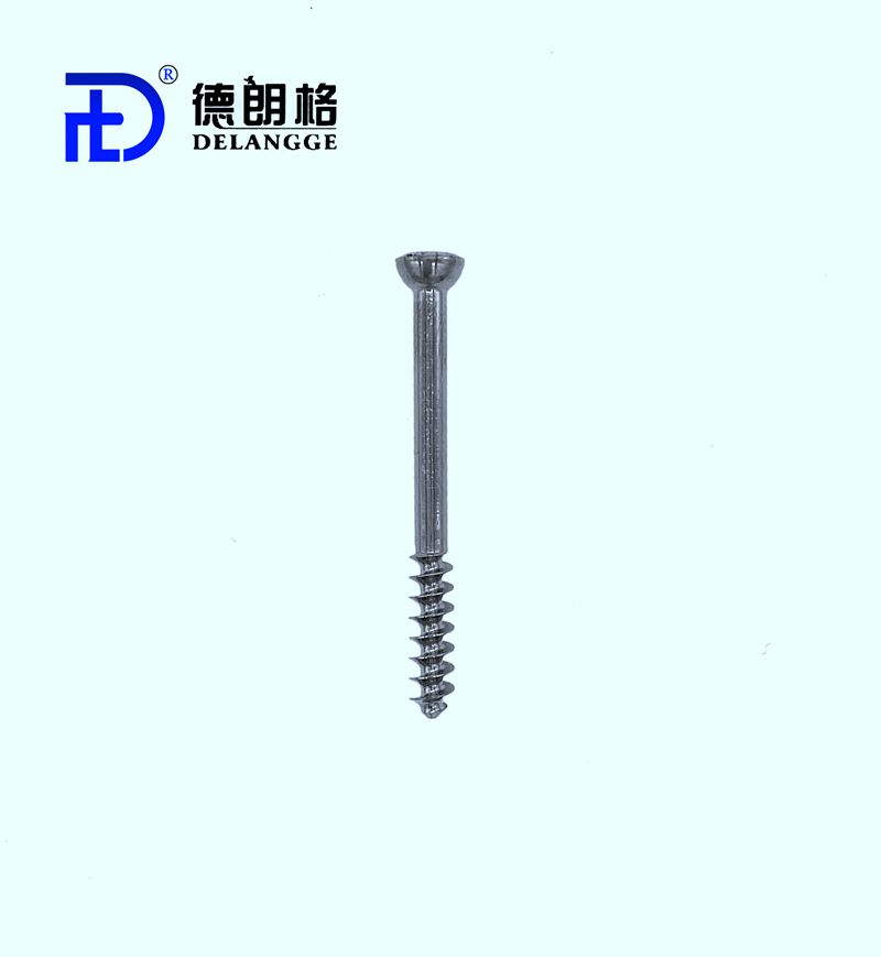 Half Thread Metallic Bone Screw