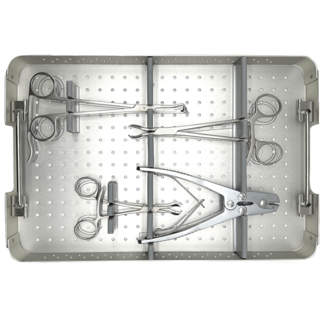 Maxilloficial Locking Plate Instrument Set